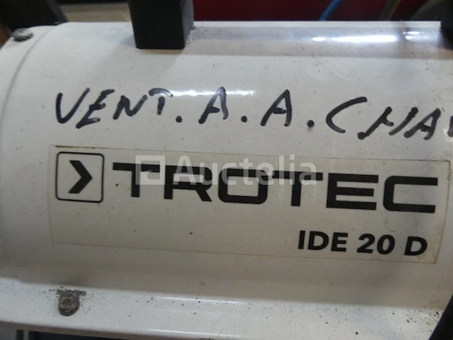 Trotec ide20d heteluchtkanon - afbeelding 4 van  7