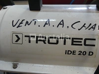 Trotec ide20d heteluchtkanon - afbeelding 4 van  7