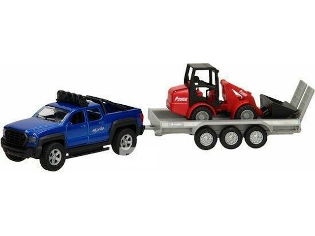 Truck met oplegger - afbeelding 2 van  3