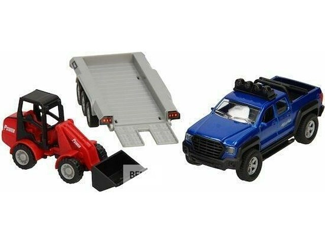 Truck met oplegger - afbeelding 3 van  3