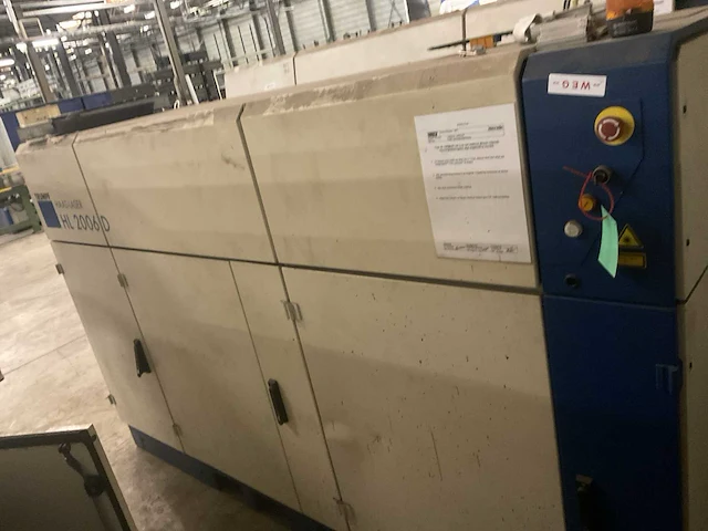 Trumpf hl 2006 d lasersnijmachine - afbeelding 1 van  8