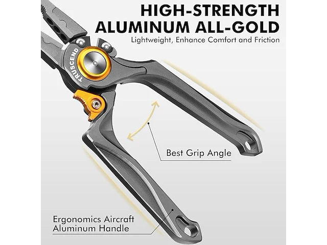 Truscend afsluitbare handige vistang - afbeelding 3 van  3