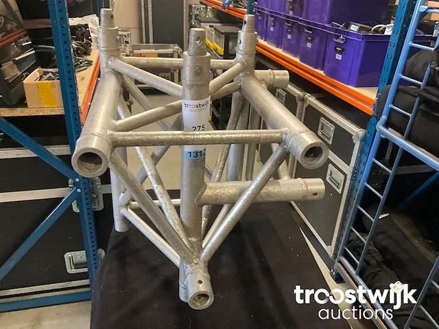 Trusshoekstuk t-stuk 4-benen - afbeelding 2 van  4