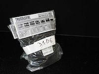 Trussleeve black 3 way corner 30/30 - aluminium trusse (2x) - afbeelding 1 van  1