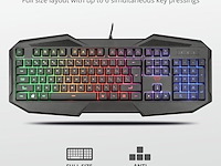 Trust- keyboard - be avonn gxt830rw - azerty - afbeelding 4 van  5
