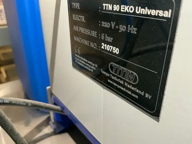 Ttn 90 eko universal tampondrukmachine - afbeelding 6 van  6