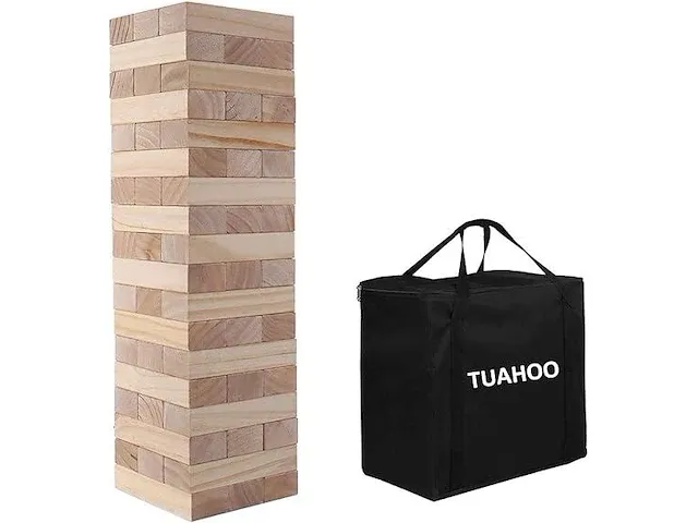 Tuahoo outdoor & garden games gigantische tuimeltoren - afbeelding 1 van  2