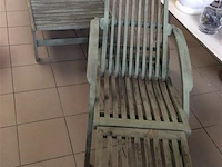 Tuin ligzetels hout - afbeelding 1 van  5