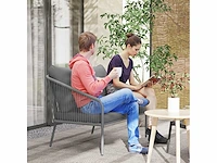 Tuinbank met kussens 2 plaatsen - afbeelding 2 van  6