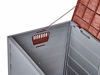 Tuindoos 112 x 50 cm grijs en bruin - afbeelding 2 van  12