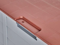 Tuindoos 112 x 50 cm grijs en bruin - afbeelding 5 van  12