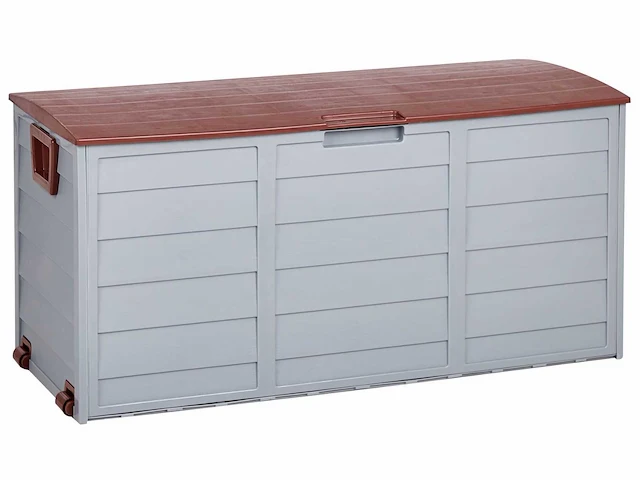 Tuindoos 112 x 50 cm grijs en bruin - afbeelding 10 van  12