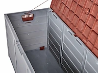 Tuindoos 112 x 50 cm grijs en bruin - afbeelding 12 van  12