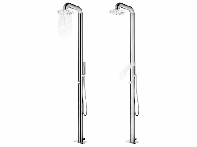 Tuindouche 225 cm - rvs - afbeelding 5 van  11