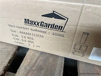 Tuinhaard, kampeerbed en tuinstoel - afbeelding 4 van  4