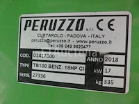 Tuinhakselaar op rupsbanden peruzzo tb100 - afbeelding 3 van  13