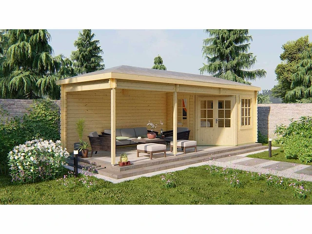 Tuinhuis bertil 7900x3000x2920mm onbehandeld nieuw - afbeelding 1 van  1
