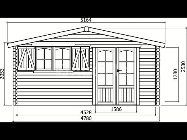 Tuinhuis chamonix - afbeelding 1 van  3