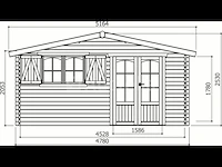 Tuinhuis chamonix - afbeelding 1 van  3