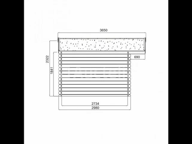Tuinhuis dalzburg - afbeelding 3 van  3
