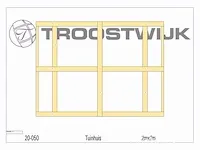 Tuinhuis fijnspar 3x3 - afbeelding 2 van  19