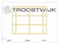 Tuinhuis fijnspar 3x3 - afbeelding 3 van  19