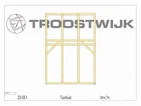 Tuinhuis fijnspar 3x3 - afbeelding 19 van  19