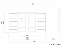 Tuinhuis larvik - afbeelding 3 van  3