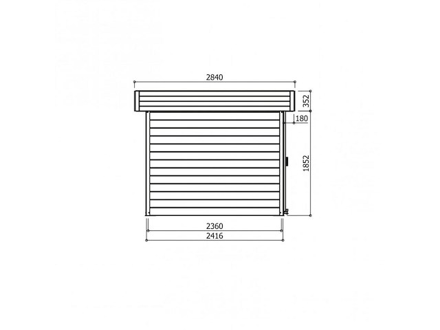 Tuinhuis larvik - afbeelding 2 van  3