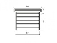 Tuinhuis larvik - afbeelding 2 van  3