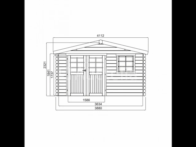 Tuinhuis linz - afbeelding 3 van  3
