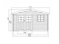 Tuinhuis linz - afbeelding 2 van  3