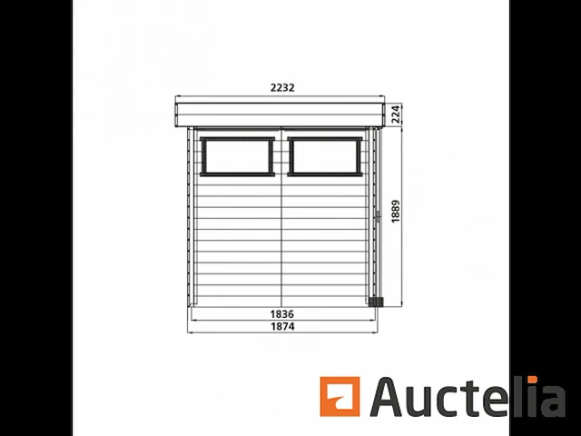 Tuinhuis lund - afbeelding 1 van  2