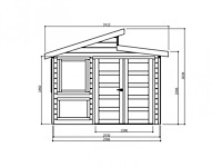Tuinhuis merano - afbeelding 2 van  3