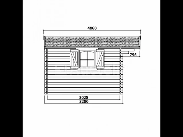Tuinhuis morzine - afbeelding 2 van  3
