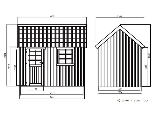 Tuinhuis oleron - afbeelding 4 van  7