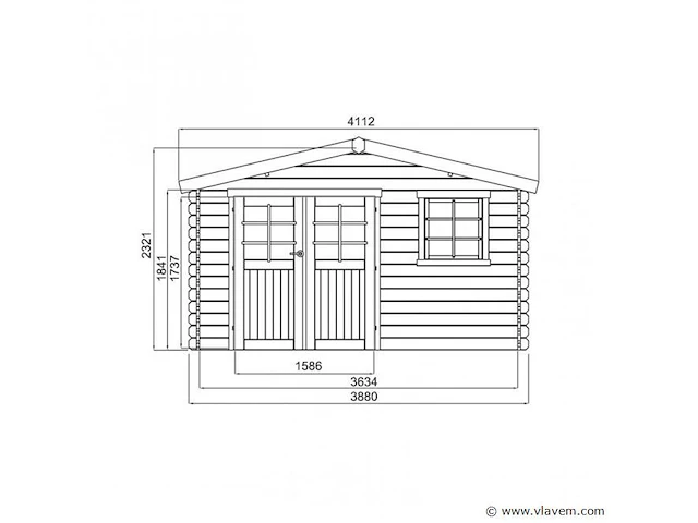 Tuinhuis salzburg - afbeelding 2 van  3