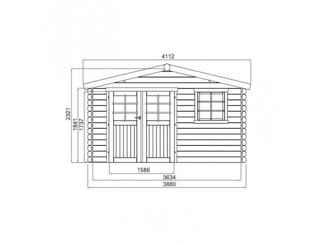 Tuinhuis salzburg - afbeelding 3 van  3