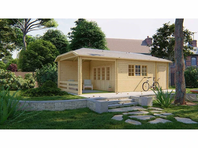 Tuinhuis sibella 8500x4200x3170mm onbehandeld nieuw - afbeelding 1 van  1