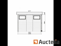 Tuinhuis sjobo - afbeelding 1 van  2