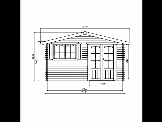 Tuinhuis tignes - afbeelding 2 van  3