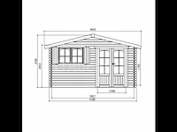 Tuinhuis tignes - afbeelding 2 van  3