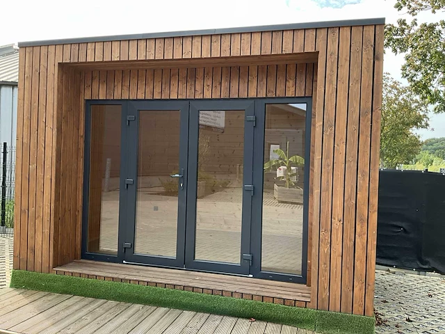 Tuinhuis-tuinkamer-poolhouse-kantoor-relax ruimte 300x400cm - afbeelding 12 van  25