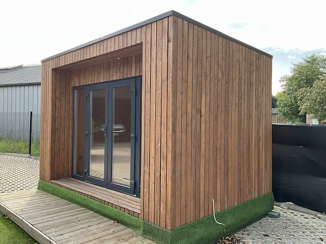 Tuinhuis-tuinkamer-poolhouse-kantoor-relax ruimte 300x400cm - afbeelding 22 van  25