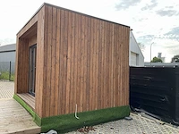 Tuinhuis-tuinkamer-poolhouse-kantoor-relax ruimte 300x400cm - afbeelding 24 van  25