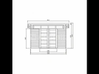 Tuinhuis venezia - afbeelding 1 van  3