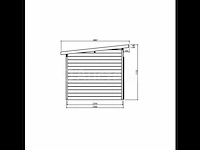 Tuinhuis verona - afbeelding 3 van  3