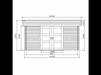 Tuinhuis viborg - afbeelding 1 van  3
