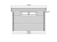 Tuinhuis viborg - afbeelding 3 van  3