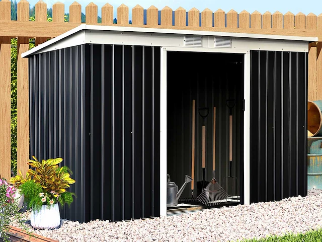 Tuinhuisje 3,6 m² - gereedschapsschuur met funderingsset - afbeelding 2 van  18